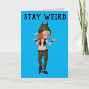 STAY KONSTIG GIRLS FRIENDS ELF FÖDELSEDAGSKORT KORT