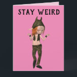 STAY KONSTIG GIRLS FRIENDS ELF GOTH FÖDELSEDAGSKOR KORT<br><div class="desc">VÄNSKAP-KORT FÖR STAY KONSTIG.</div>