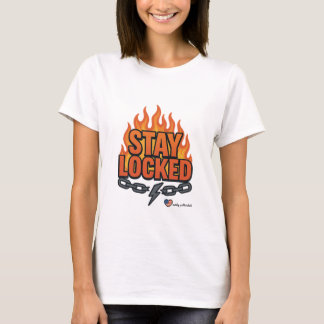Stay Locked Fire Graphic T-shirt | Motiverande Str