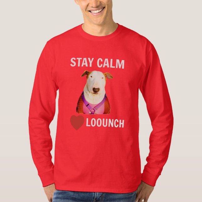 STAY LUGN - KÄRLEK LOOUNCH, Manar Långärmad Tee (Framsida)