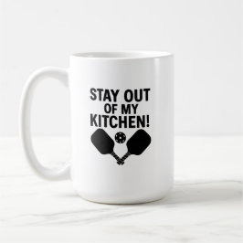 Stay Out of My Kitchen Premium Kaffemugg