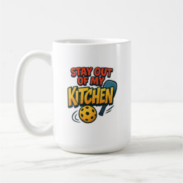 Stay Out of My Kitchen Premium Kaffemugg