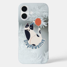 Stay Pawsitive Smoking Katt Illustration