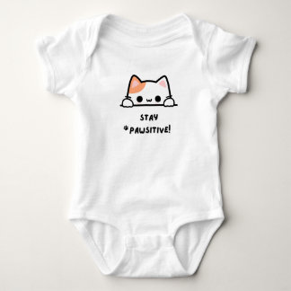 STAY PAWSITIVE T SHIRT