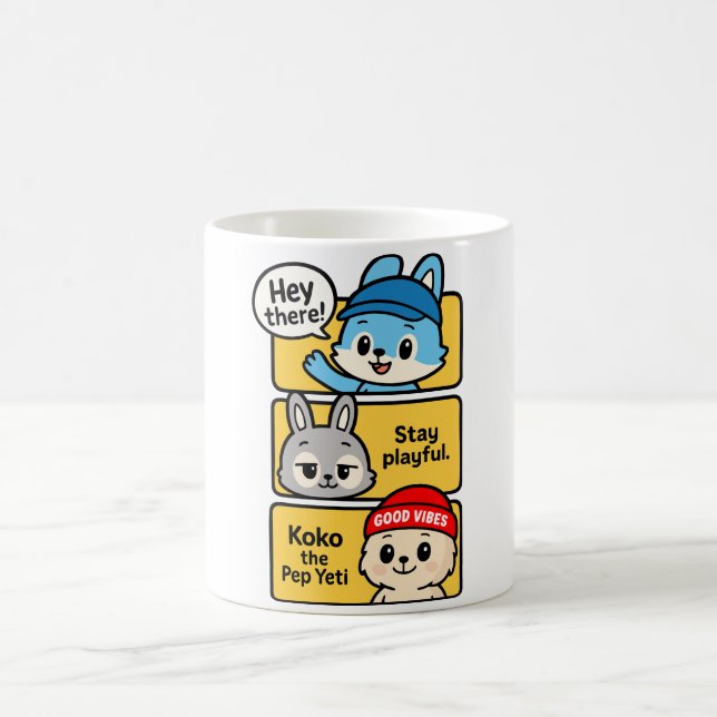 Stay Playful Kaffemugg (Center)