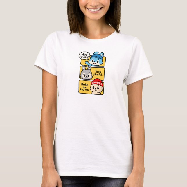 Stay Playful T Shirt (Framsida)