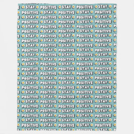 Stay Positive Fleecefilt