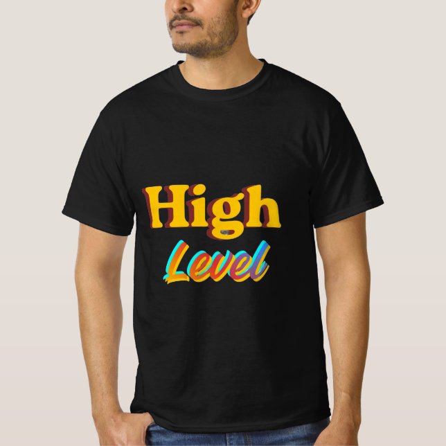 Stay Positive Grafisk T-shirt (Framsida)