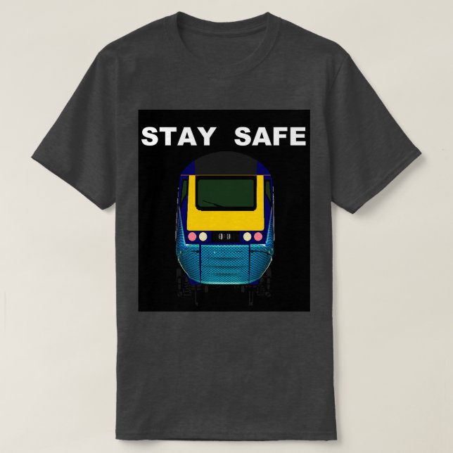 STAY SÄKER HST LOCOMOTIVE T SHIRT (Design framsida)