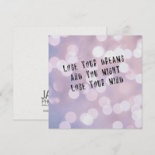 STAY SANE 5,25 x 5,25-kort Inbjudningar