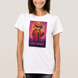 Stay Sharp - Luxury Fox T Shirt