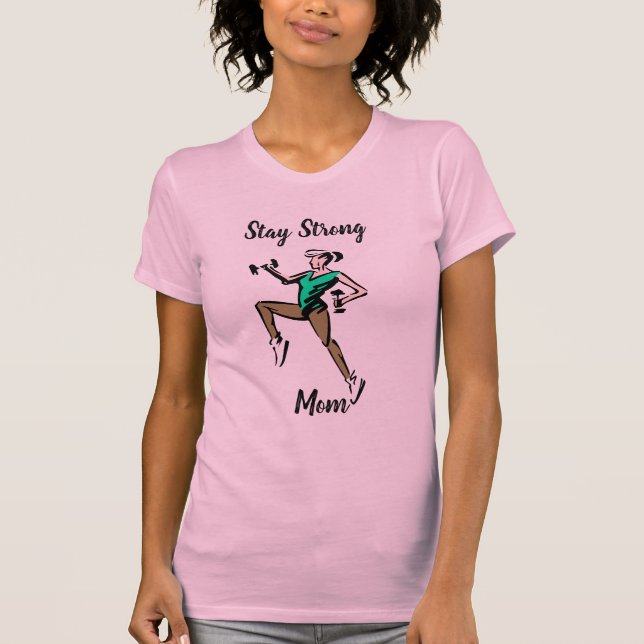 Stay Strong Personlig Stöd T-Shirt | (Framsida)