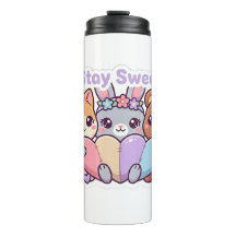 Stay Sweet Kawaii Djur Pastell Resemugg
