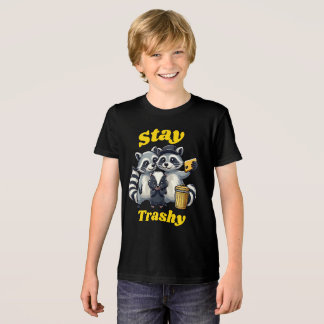 Stay Trashy Funny Raccoon, Opossum, Skunk funny T Shirt