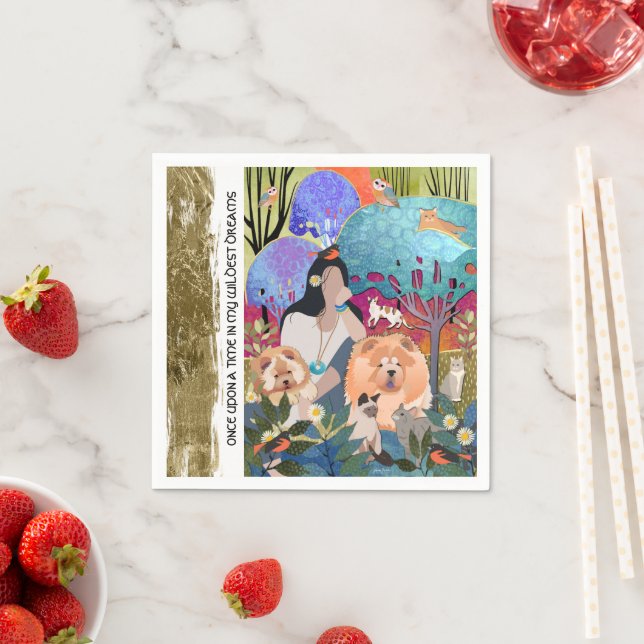 STAY VILD GYPSY CHILD - PAPPRA NAPKINER PAPPERSSERVETT (Insitu)