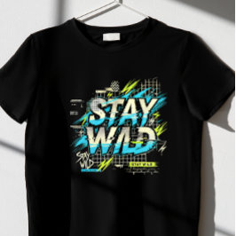 STAY VILD T SHIRT
