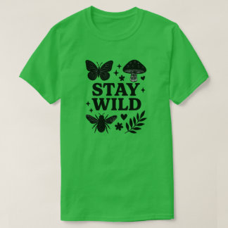 STAY VILD T SHIRT