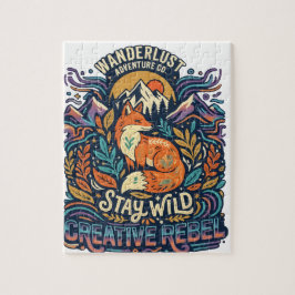 Stay Wild – Free Spirit for Adventurous Souls Pussel