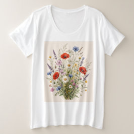 Stay Wild | Vintage Wild Herbs Botanical Design T Shirt