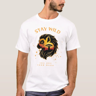 Stay Wild You Are From Mada | Madagascar Fossa T Shirt
