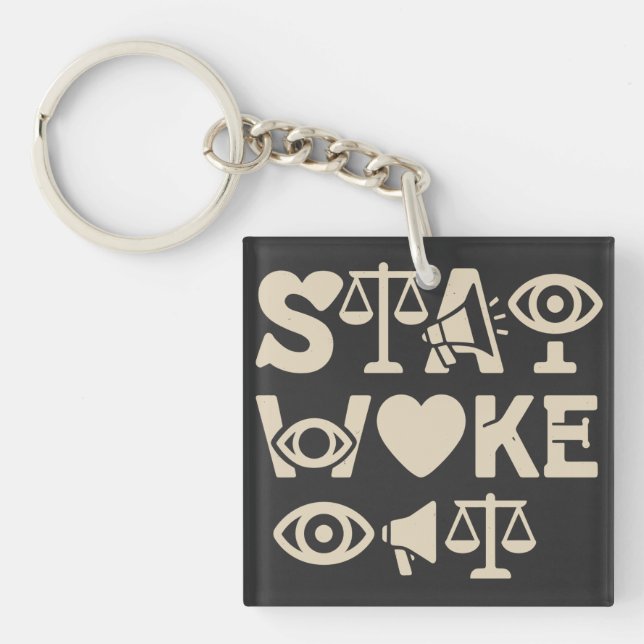Stay Woke Awareness-appelje (Framsidan)
