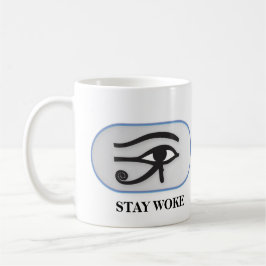 STAY WOKE (ÖGA AV HORUS) KAFFEMUGG