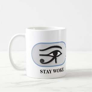 STAY WOKE (ÖGA AV HORUS) KAFFEMUGG