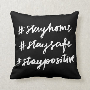 #Stayhome #staysafe #staypositiv Kudde