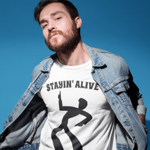 STAYIN'S ALIVE 1970'S VINTAGE T-Shirts