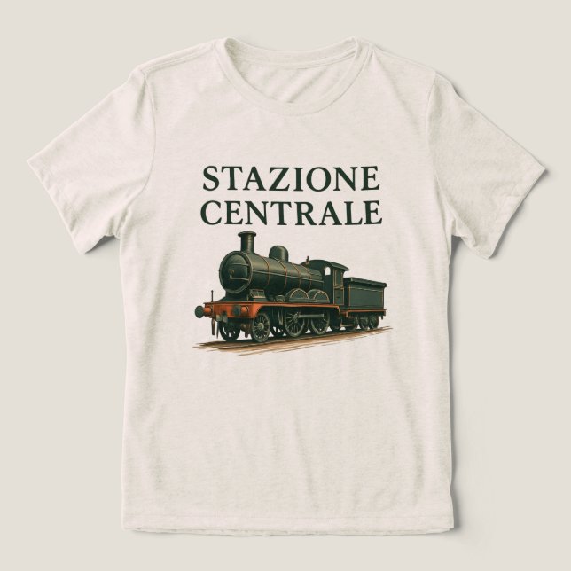 Stazione Centrale T Shirt (Design Framsida)