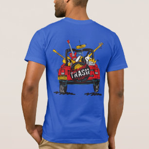 STB Guitars on Back Manar Kortärmad T-Shirt
