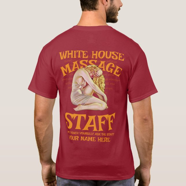 STD VD VITT HUS PERSONAL LOGO MATCHANDE TEE TRÖJA  (Baksida)
