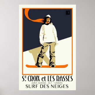 Ste. Croix et Les Rasses Poster