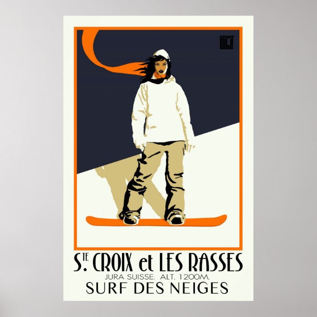 Ste. Croix et Les Rasses Poster (Framsidan)