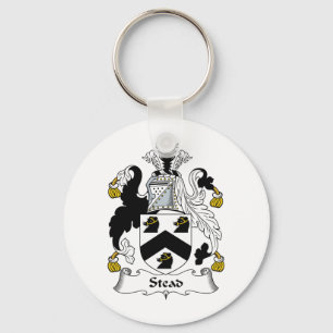Stead Family Crest Nyckelring