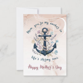 Steadfast Anchor - Flat kort i Mors dag