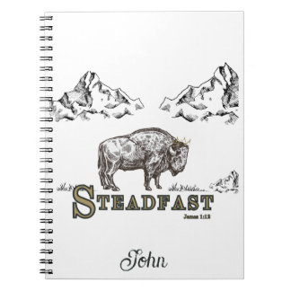 Steadfast Bible Journal Anteckningsbok