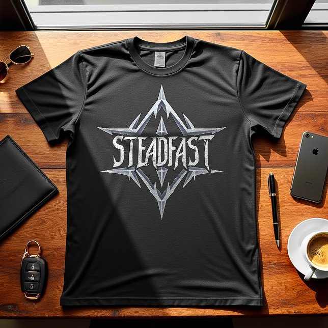 Steadfast - Motiv design T Shirt (Skapare uppladdad)