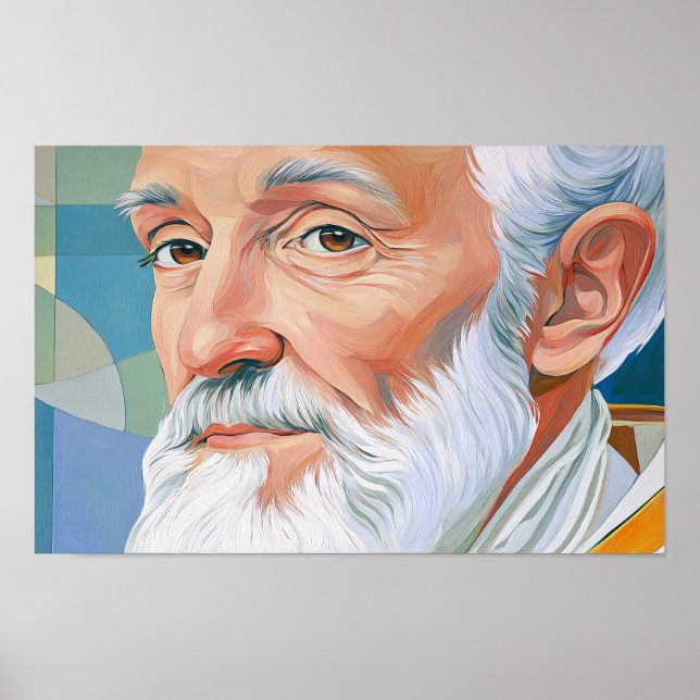 Steadfast Shepherd: Pope Saint Leo Underbaren Poster (Framsidan)