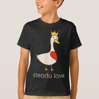 Steady Love Funny Couple Goose Lover Valentine’s D T Shirt