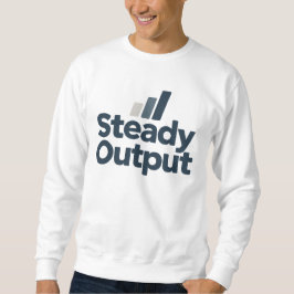 Steady Output Minimal T-Shirt | Clean Productivity Lång Ärmad Tröja