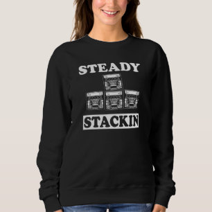 Steady Stackin Mjölk Låda utmaning T Shirt
