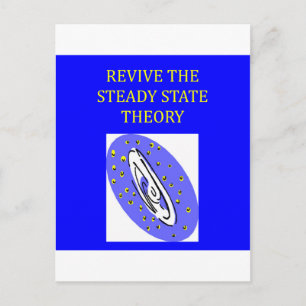 steady state-teorin vykort