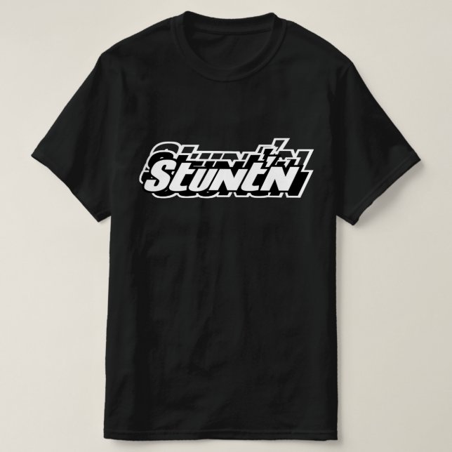 Steady Stuntin' T Shirt (Design framsida)
