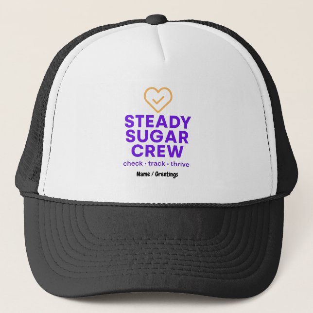 Steady Sugar Crew Empowering Wellness and Balance  Keps (Framsida)