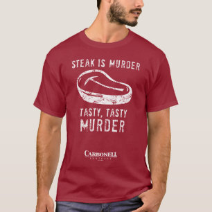 Steak är mord! tee shirt