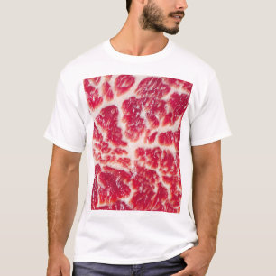Steak Struktur Closeup T Shirt