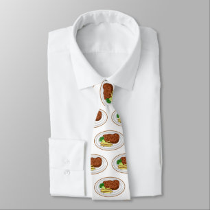 Steak tecknad illustration slips