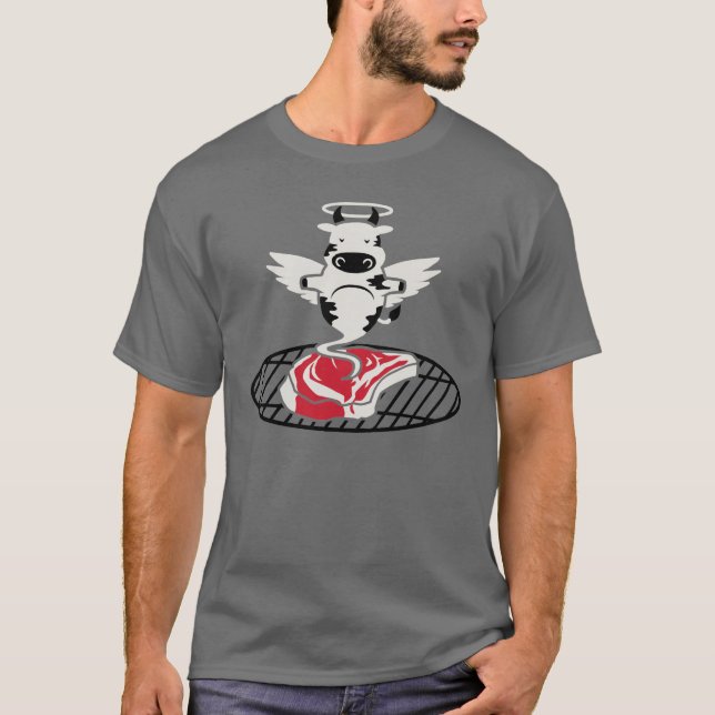 Steakängel T-shirt (Framsida)