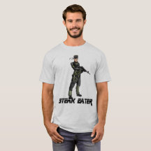 SteakEater - T-tröja med den fasta härvan